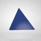 Znak podłogowy, naklejka - trójkąt