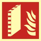 Znak przeciwpożarowy - Ściana oddzielenia przeciwpożarowego ŚOP