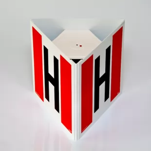 Znak przestrzenny - hydrant 50x50