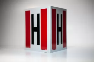 Znak przestrzenny - hydrant 50x50
