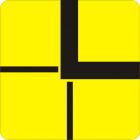 Znak T-6c Tabliczka wskazująca rzeczywisty przebieg drogi z pierwszeństwem przez skrzyżowanie - drogowy