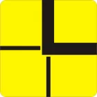 Znak T-6c Tabliczka wskazująca rzeczywisty przebieg drogi z pierwszeństwem przez skrzyżowanie - drogowy