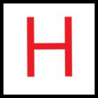 Znak tramwajowy CT-3 nakazu - Początek hamowania