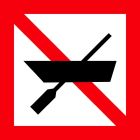 Znak żeglugowy A.16 Zakaz ruchu statków, które nie są statkami o napędzie mechanicznym i żaglowym