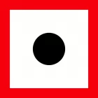 Znak żeglugowy B.7 Nakaz nadania sygnału dźwiękowego