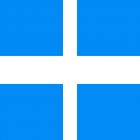 Znak żeglugowy E.10a Skrzyżowanie z drogą uznaną za główną drogę wodną w stosunku do drogi, po której płynie statek