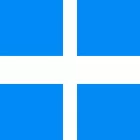 Znak żeglugowy E.10a Skrzyżowanie z drogą uznaną za główną drogę wodną w stosunku do drogi, po której płynie statek