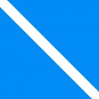 Znak żeglugowy E.11 Koniec obowiązywania zakazu lub nakazu albo ograniczenia – obowiązuje tylko w jednym kierunku ruchu żeglugowego