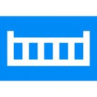 Znak żeglugowy E.3 Jaz w niewielkiej odległości