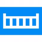 Znak żeglugowy E.3 Jaz w niewielkiej odległości