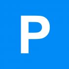 Znak żeglugowy E.5 Zezwolenie na postój - na kotwicy lub na cumach przy brzegu