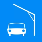 Znak żeglugowy E.7.1 Miejsce postoju zarezerwowane dla załadunku i wyładunku samochodów