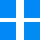 Znak żeglugowy E.9a Skrzyżowanie z drogą uznaną za boczną drogę wodną w stosunku do drogi wodnej, po której płynie statek